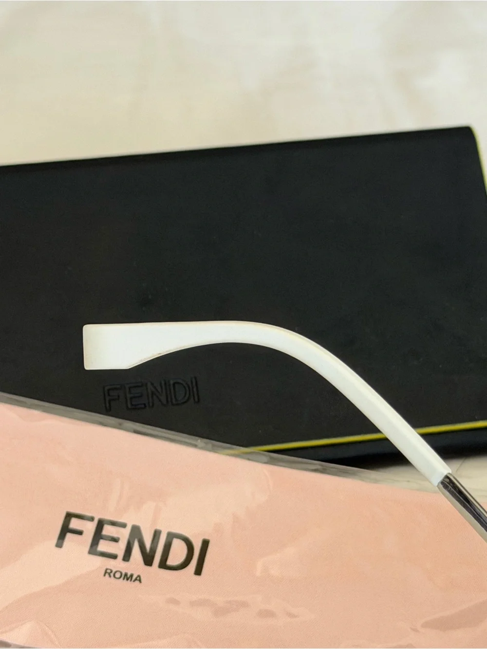 Fendi Gradient FF-Logo Shield Sunglasses